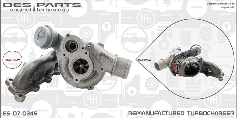 OES PARTS Kompressor,ülelaadimine ES-07-0345